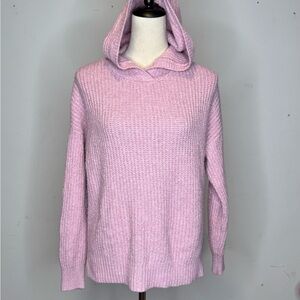 Rachel Zoe Women's Pink Oversized Hoodie Sweater Size M